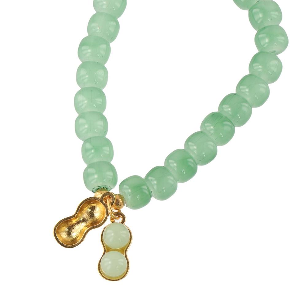 Green Stone Bracelets Korean Style Bracelets Gradient Stone Bead Bracelets Female Hand Chain