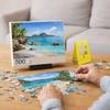 Stabiler Ständer für Fotorahmen Kunststoff-Posterhalter Puzzle-Box-Ständer Kunstaufbewahrung