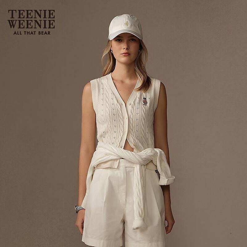 Teenie Weenie Women s V-Neck Knitted Vest S