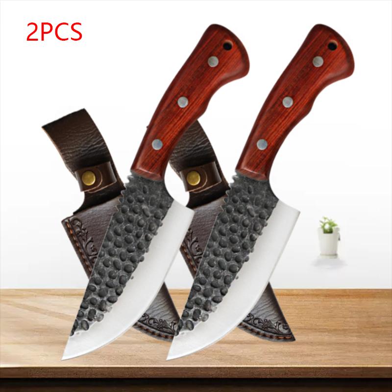 Srainless Steel Kitchen Knife Boning Knife Chef Knife Handmade Forged Knife for Cooking BBQ Meat Cleaver Kitchen Accessories