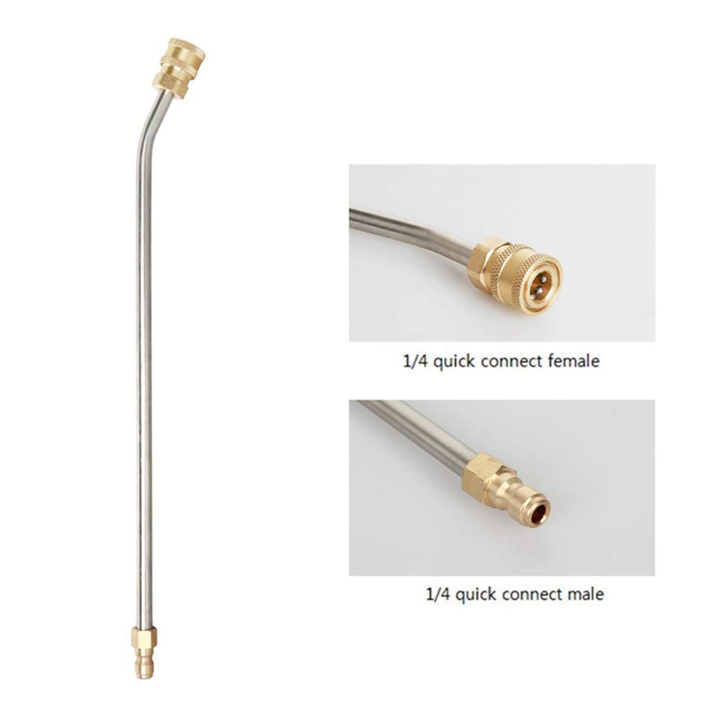 Pressure Washer Gutter Cleaner Attachment Power Washer Extension Wand 4000 PSI