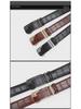 Men's High-End Crocodile Pattern Leather Belt with Alloy Automatic Buckle, Perfect for Business Wear
