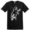 Malcolm Young Rock Legends Tribute T Shirt Guitarist Portrait Tee
