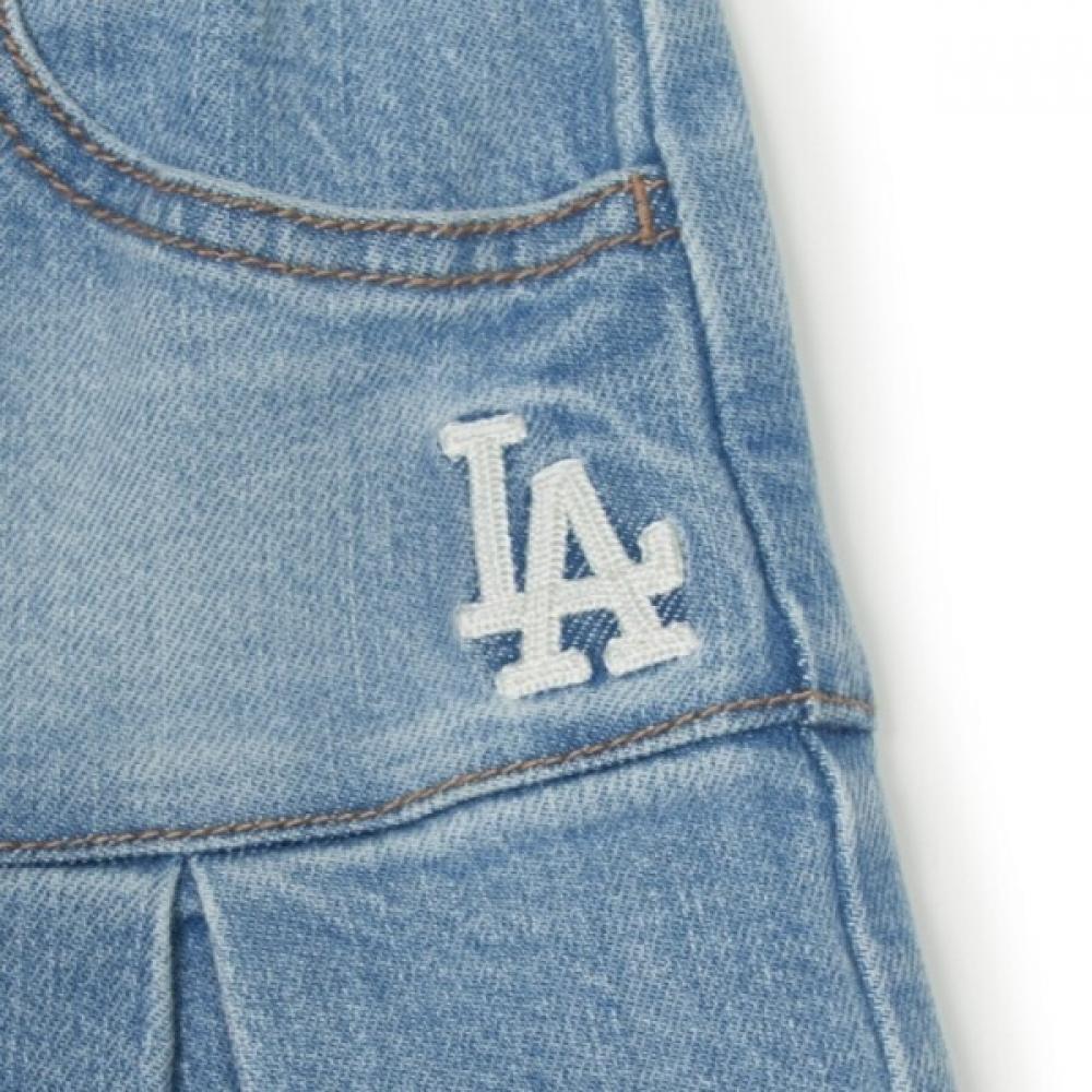 Mlb Kids Pleated Denim Skirt