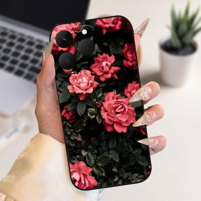 Hülle Für Realme 15T Stoßfest Silikon Weiche TPU Rückabdeckung Für Realme 15 T Realme15T 5G Handyhüllen 6.57" RMX5111 RMX5112 Funda