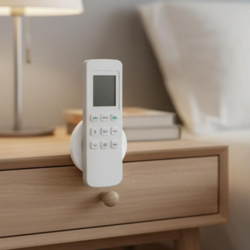 10pcs Multi Purpose Remote Holder Magnetic Mount Rack for Audios and Air Conditioner Controllers for Home Use