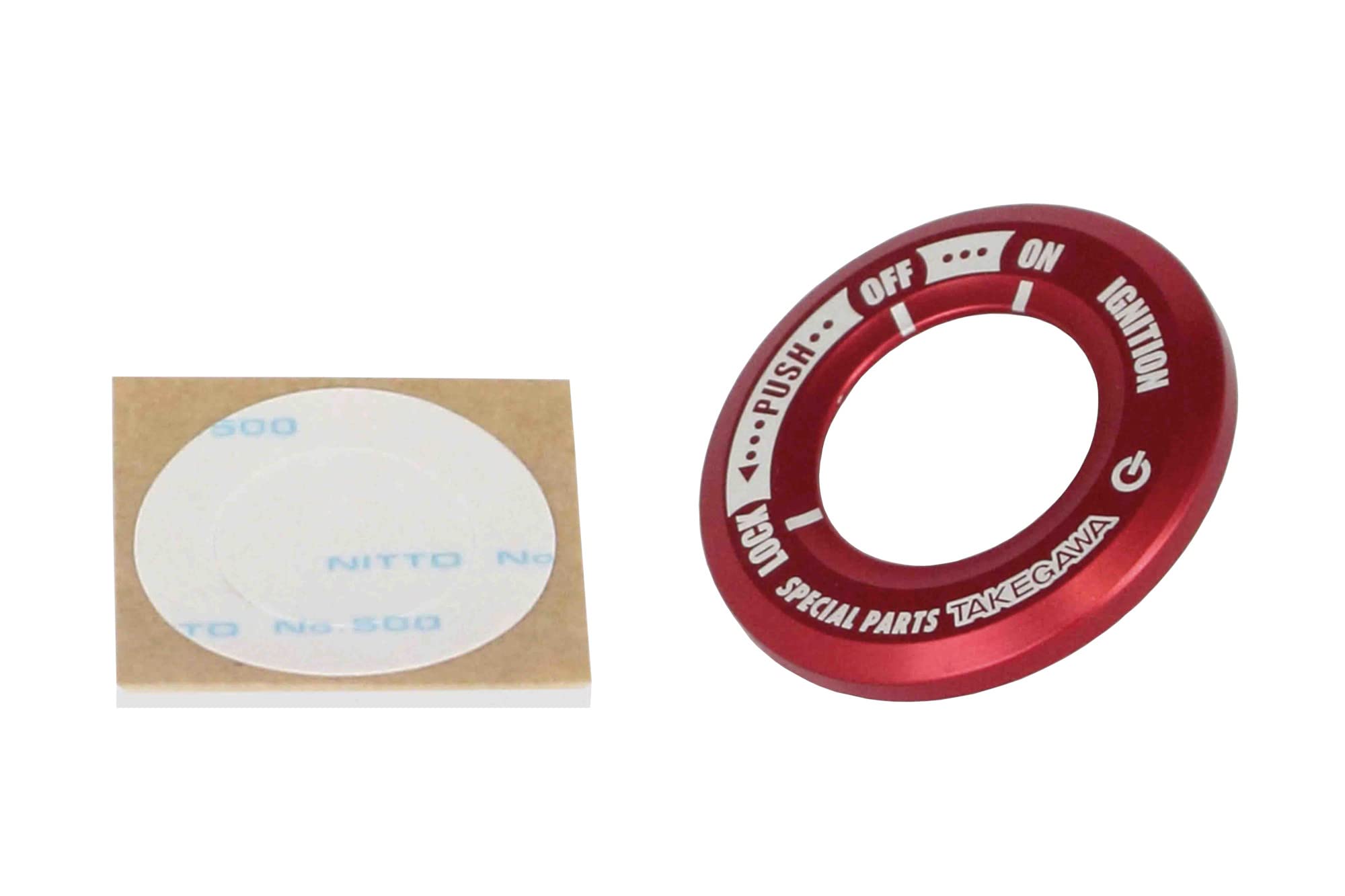 SP Takegawa Main Switch Cover Red GROM/MSX125/Dax125 05-09-0054 красный