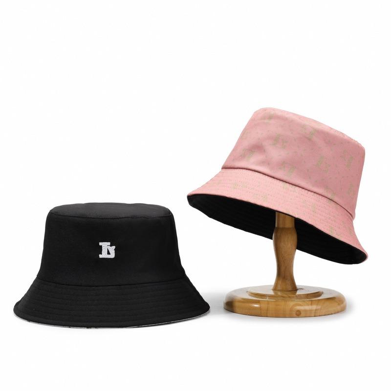 Basin hat bucket hat versatile sunscreen letters