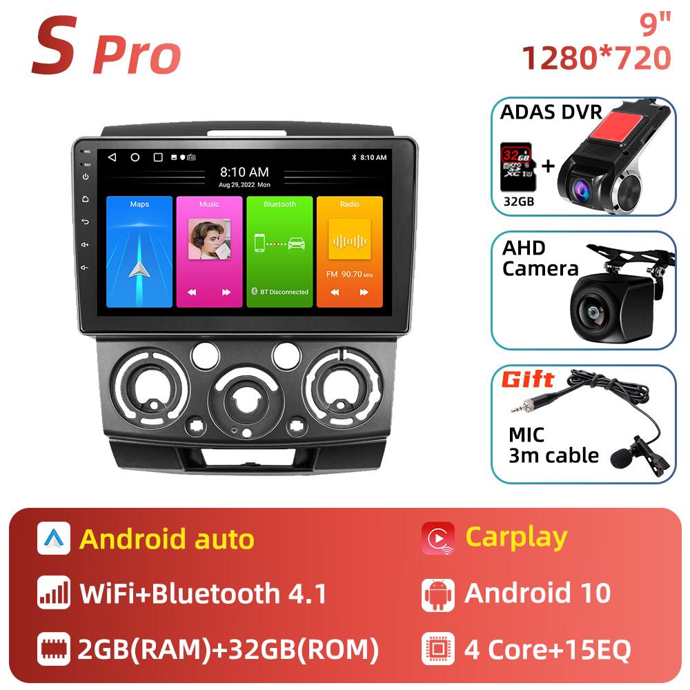Car Stereo for Ford Everest Ranger Mazda BT50 BT-50 2006-2011 2 Din Android Radio Screen Multimedia Player Autoradio Head Unit