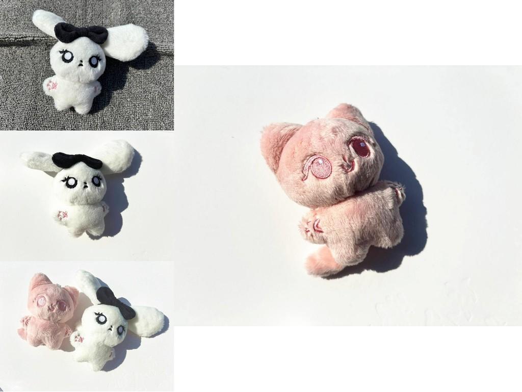 Aespa Ning Giselle Cute And Cuddly Aespa Ning Yizhuo Plush Keychain Giselle 10cm