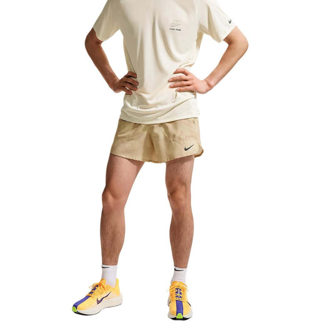 Nike Dri-Fit Lightweight Moisture-Wicking Printed Running Shorts Men Shorts IO0531-286
