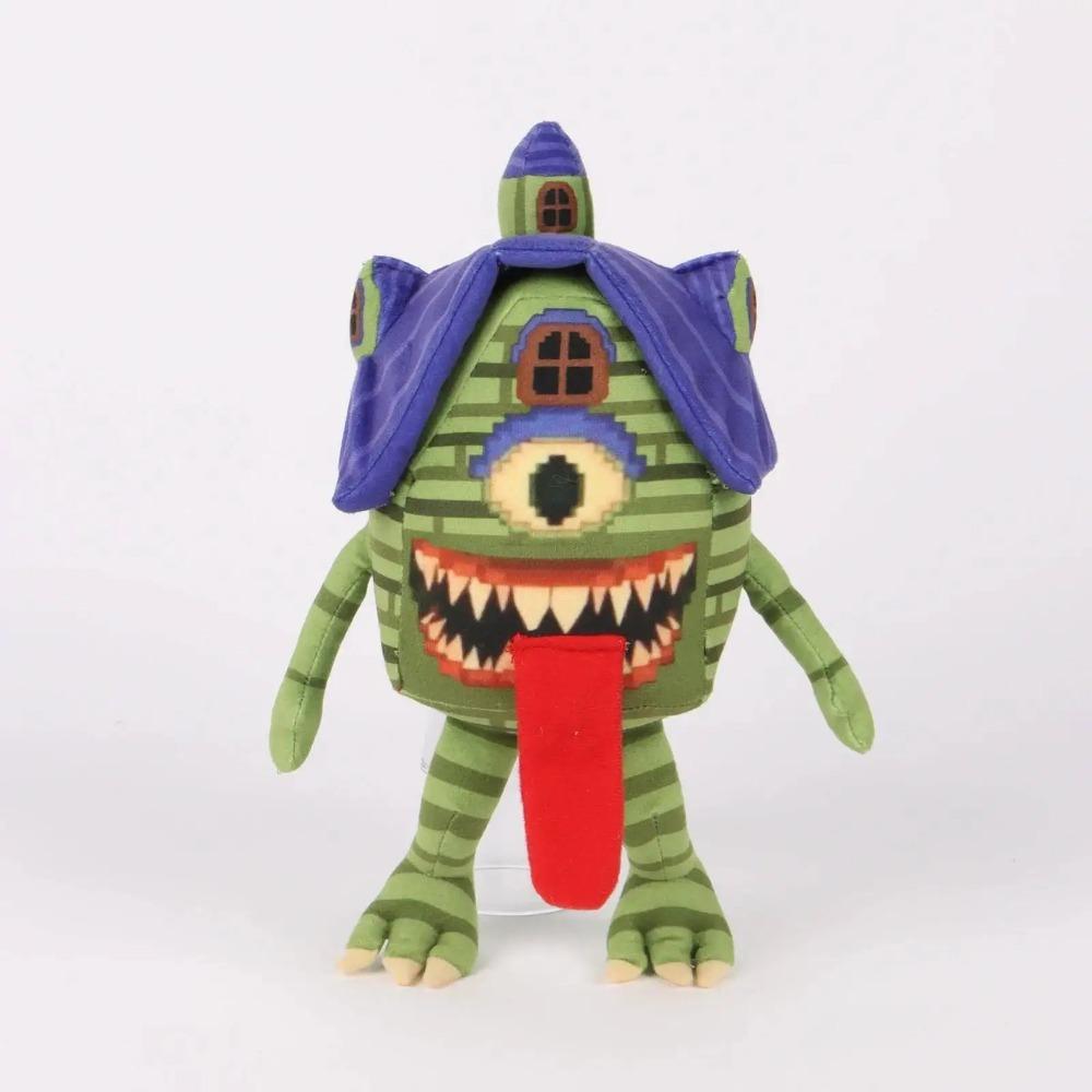 25cm Steal A Brainrot Esok Sekolah Plush No.9 House Stuffed Animal Plush Stuffed Animal Toy Kawaii Toys For Kids Christmas Gifts