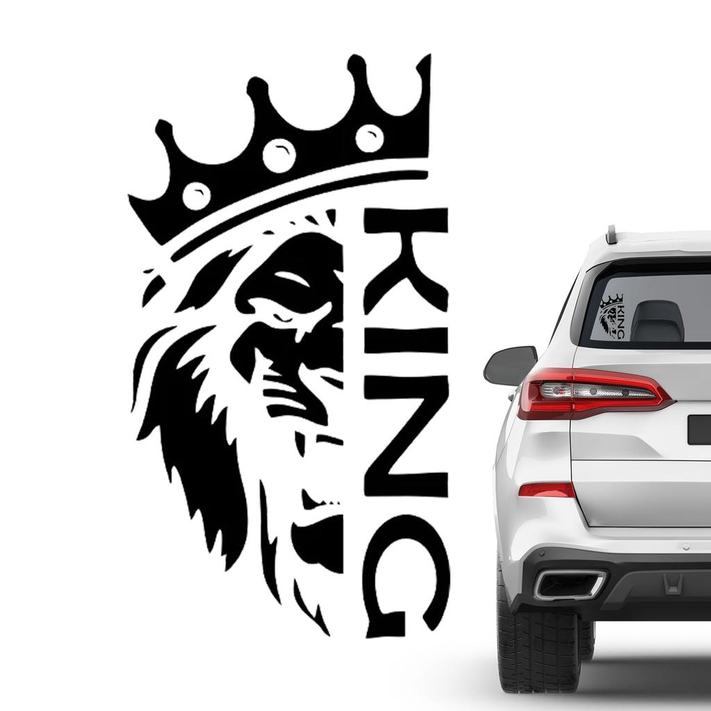 Lion Car Decal Sticker, Lion Decal for Car | Car
