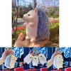 Plush Hedgehog Keychain With Pearl Chain For Bag And Gift For Kids