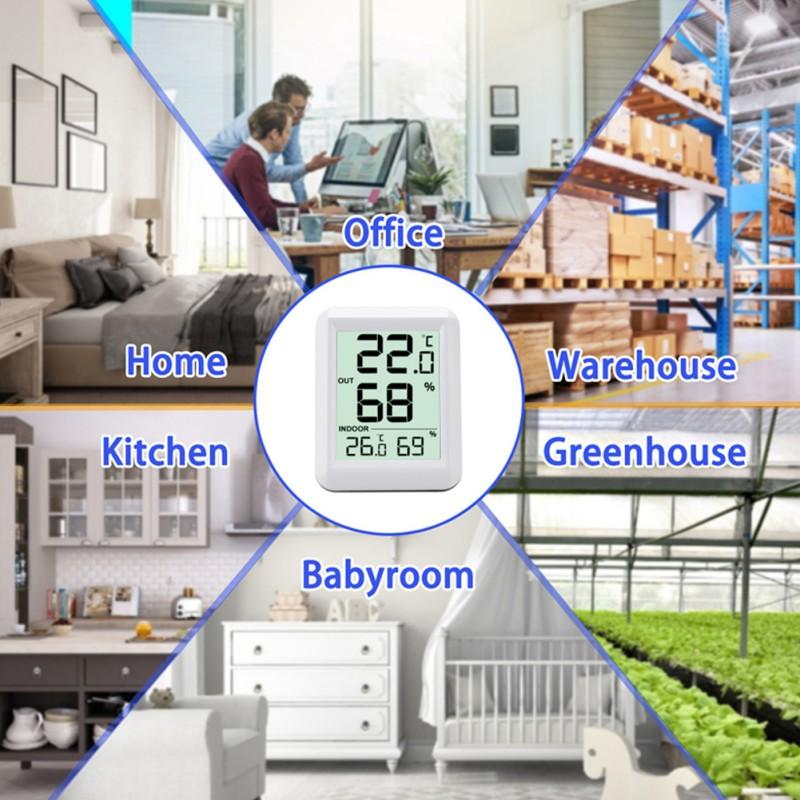 Wireless High Precision Indoor Thermometer And Hygrometer