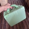 14 Zoll Mini Reisekoffer Kosmetikbox Handgepäck Organizer Make-up-Koffer Kleine Passwortbox Boarding Case für Frauen Mädchen