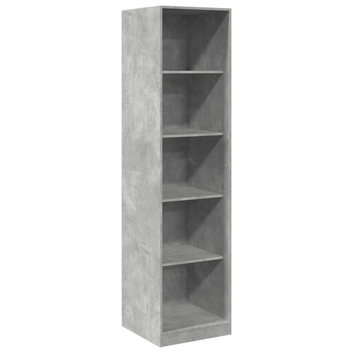 VidaXL Wardrobe Concrete Grey 50 X 50 X 200 Cm Chipboard 3307714