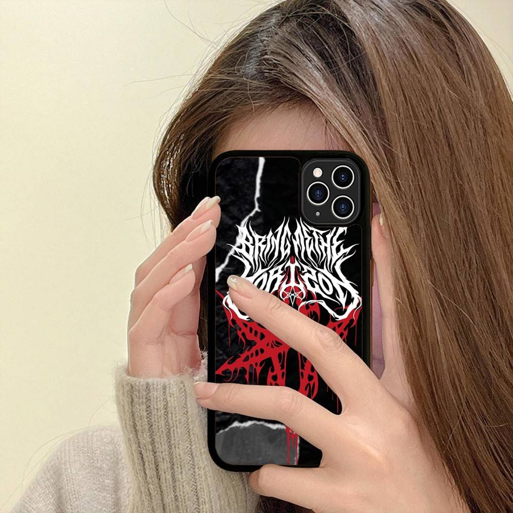 

B-Bring M-Me The B-BMTH H-Horizon Phone Case For IPhone 17 16 15 14 13 Plus 12 11 Pro Max PC+TPU Cases Back Cover iPhone 17 Pro