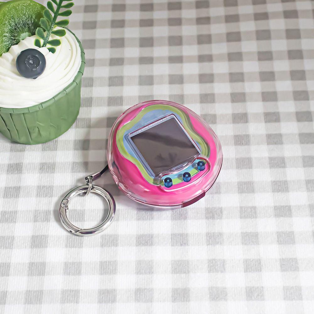 Transparent Protective Case Dustproof Crystal PC Hard Shell Full Coverage Anti-Scratch Clear Cover for Tamagotchi Uni