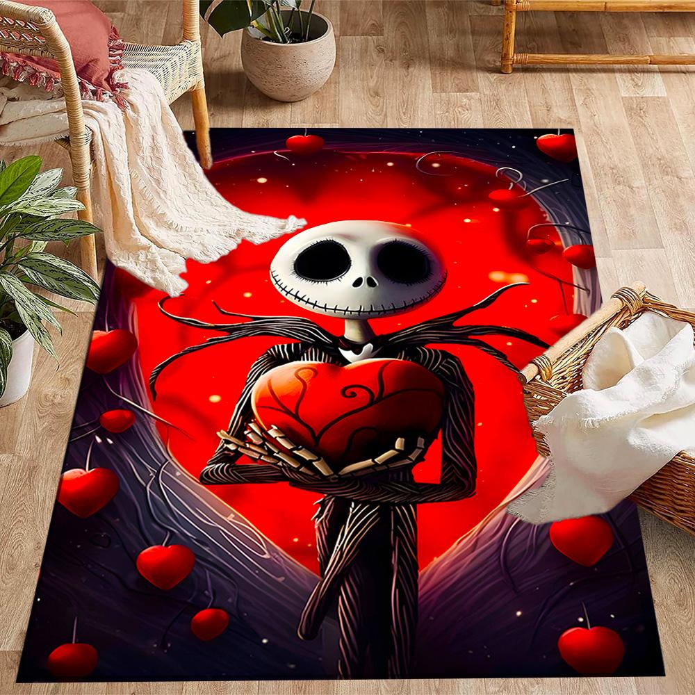 Nightmare Before Christmas Floor Mat Suitable for Bedrooms Outdoor Decorate room Foyer Antislip Carpet Office home decor Wedding Party Gift