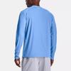 Under Armour Logo Print Training Round Neck Long Sleeve T-Shirt Men Tops Carolina-Blue 1361272-475