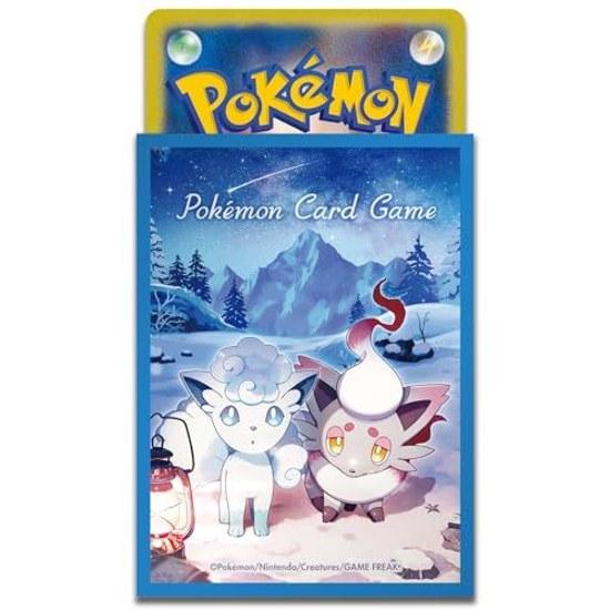 Pokemon Center Original Card Game Deck Shield Premium Gloss Snowy Gathering Blue