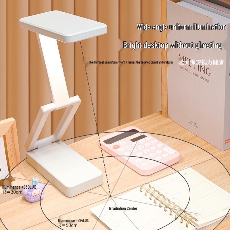 oeny LED Desk Lamp with Clock