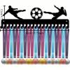 Metal Wall Mount Medal Hanger With 5 Hooks Sports Award Display Holder For Athlete Gift