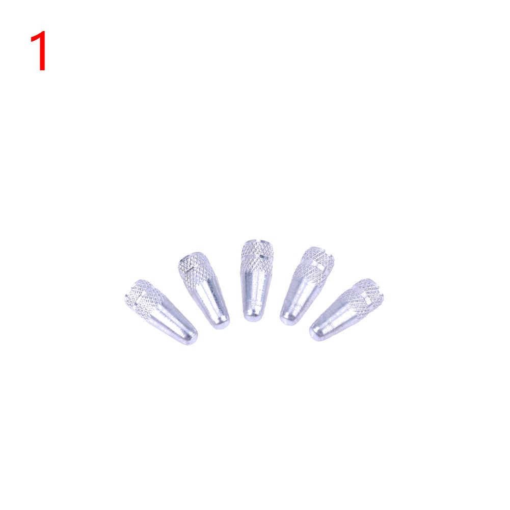 5/10PCS Bicycle Tire Valve Cap Aluminum High Pressure Caps for Presta Valves Rainbow Color Bike Tyre Hat MTB Bike Accessories