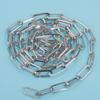 7mm Wide Stainless Steel Flat Chain for DIY Necklace/Bracelet Jewelry