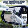 Wasserdichtes Spray für Autoglas, Regenfeste Beschichtung, Flüssiger Windschutzscheiben-Sonnenschutzfilm für Autos, Glänzendes Polish, Verbessert die Wasserdichtigkeit, Impro