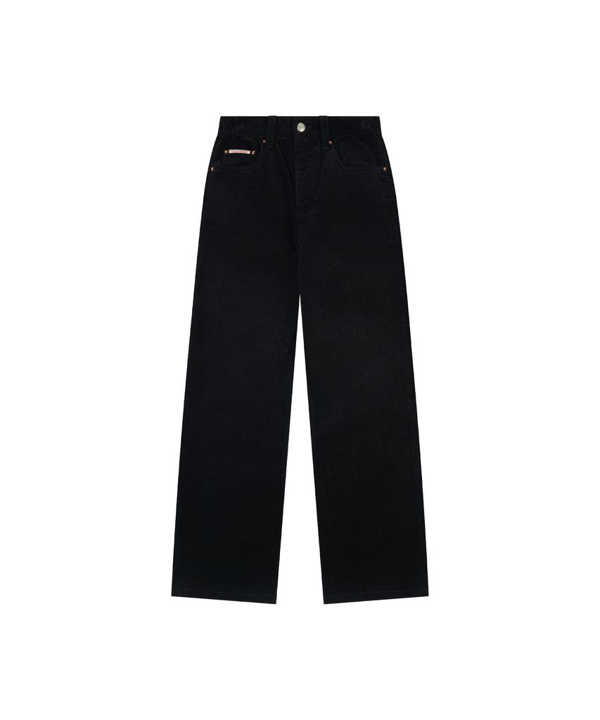 Banwonateullie P3270 Wide Corduroy Pants_Black