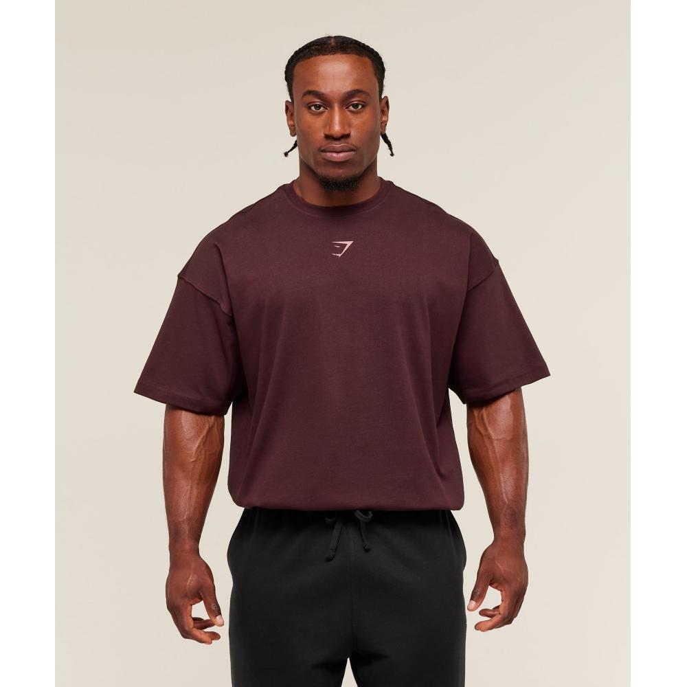 Gymshark LifTing Club T shirT Rich Maroon reseT Pink A1c8b Rb67