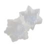 Christmas Silicone Snowflake Mold Candle Soap Diy Aromatherapy Plaster Candle Decorating Mould Candy Chocolate Making Tools
