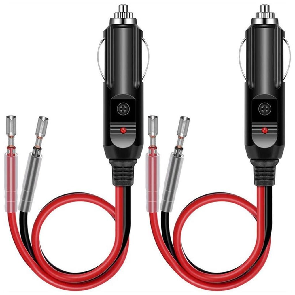 LUYING Car Cigarette Lighter /24V Cigarette Lighter with Lead for Cigarette Plug and Wiring