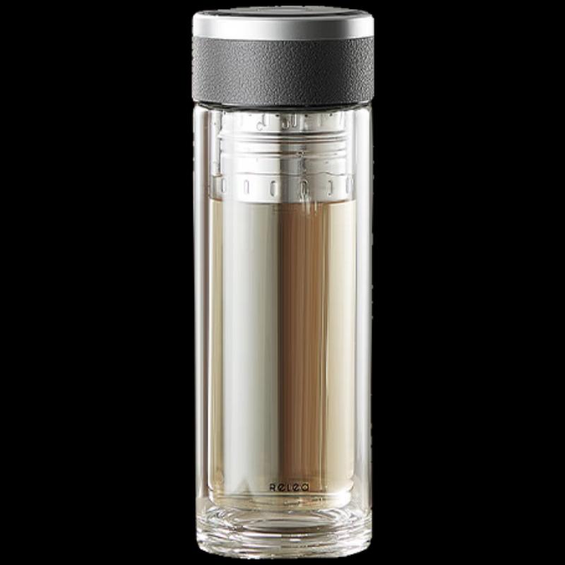 RELEA Portable High Borosilicate Glass Tea Cup