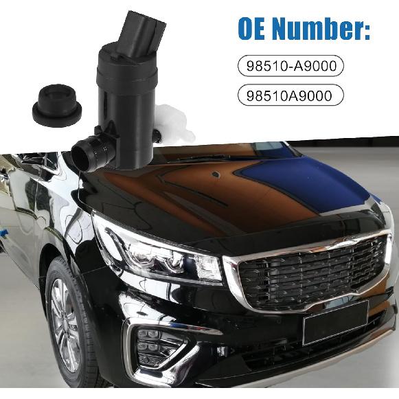 Scheibenwaschpumpe 98510-A9000 für Kia Sedona 2015-2019 Schwarz
