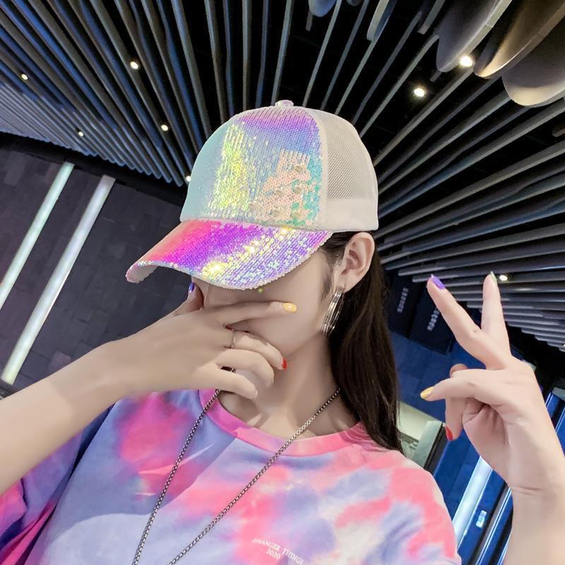 Women's Trendy Sequin Beaded Duckbill Cap - Spring To Autumn Sunshade & Sunscreen Fashion Hat