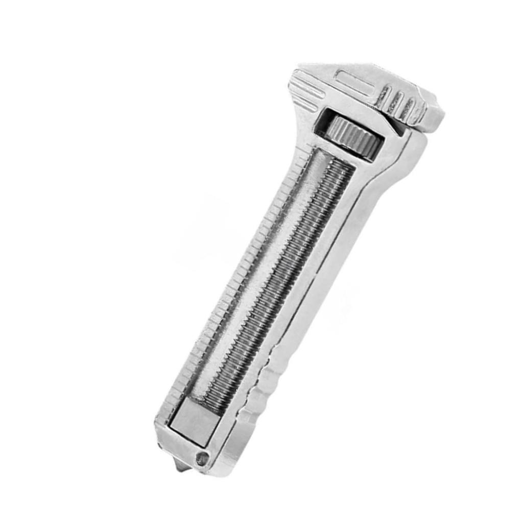 Compact Ti Multitool Mini Adjustable Wrench Bottle Opener Nail Puller Portable Multifunctional Tool