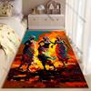 Vibrant cultural celebration dancing carpet Yoga living room room decor children's crawling mat doormat area rug