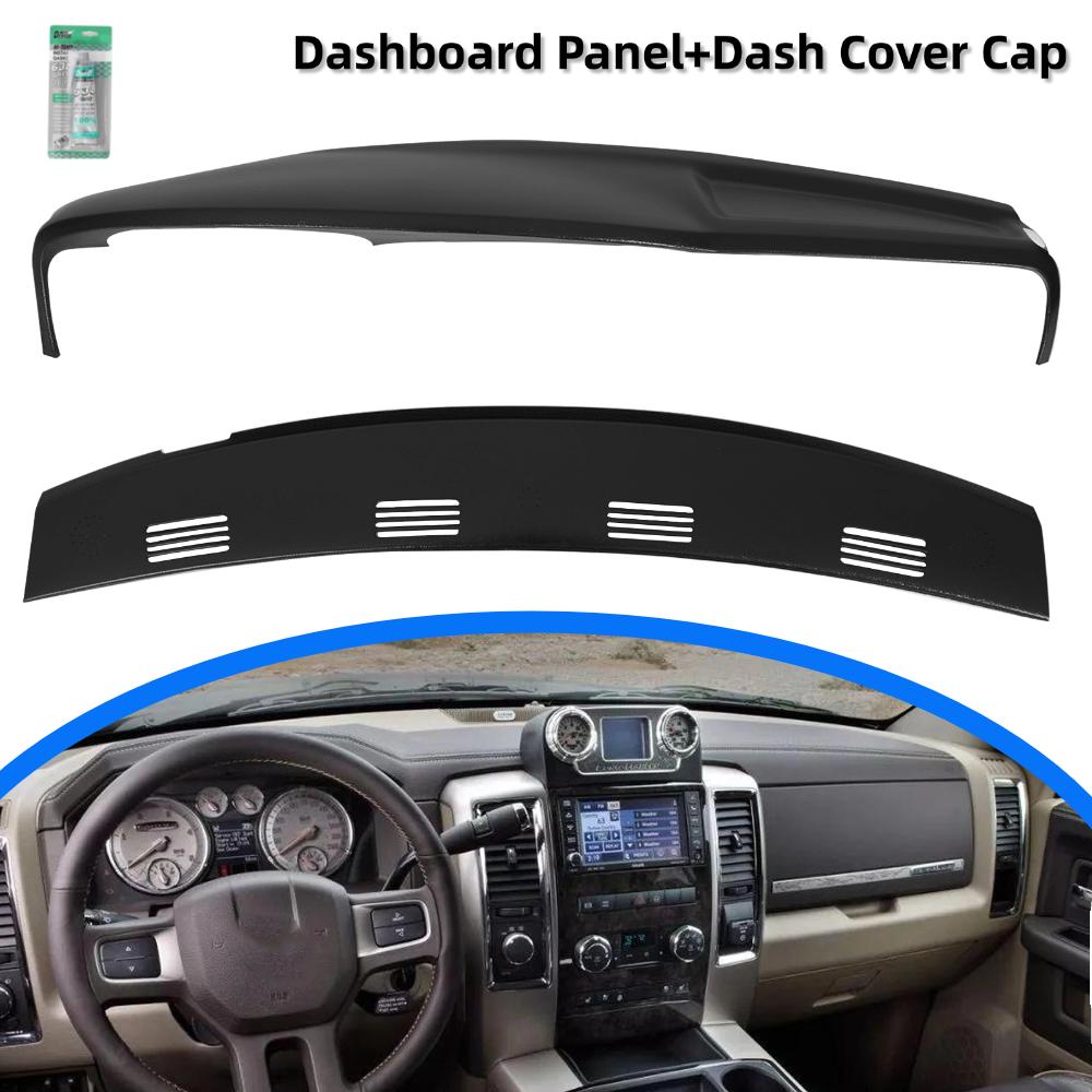Dashboard Cover Panel For RAM 1500 2500 3500 2002-2005 Center Console Dash Instrument Panel Vehicle Car Dashboard Protector