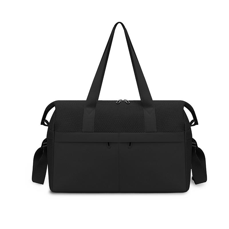 Simple and Lightweight Dry and Wet Separation Sports Gym Bag Short-distance Multi-pocket Zipper Style Zipper Type Trolley Travel Bag
