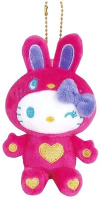 Hello Kitty Maskottchen Kollektion Buntes Kaninchen Magenta 198907-24
