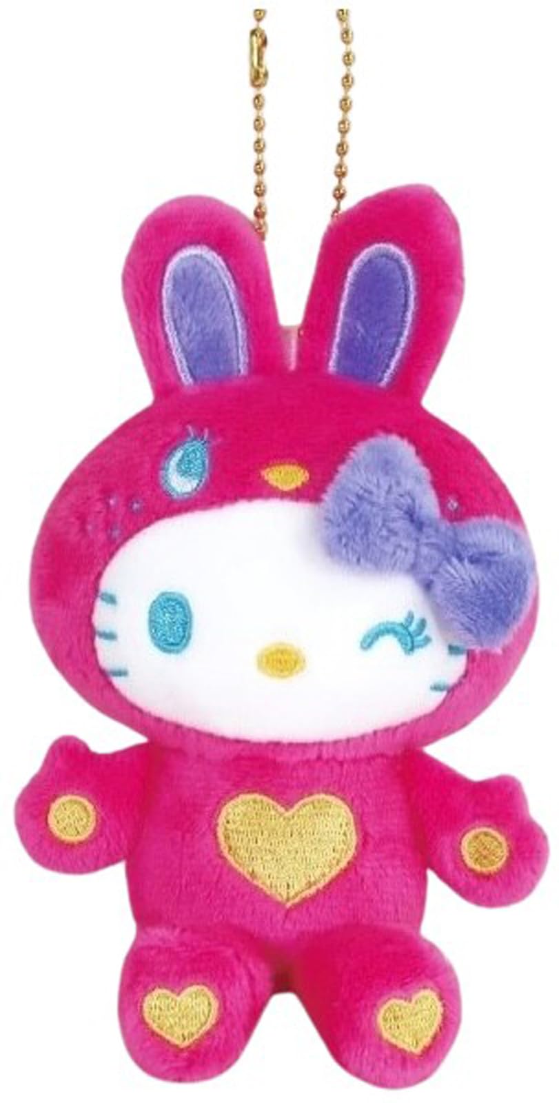 Коллекция маскотов Hello Kitty Цветной кролик Малиновый 198907-24