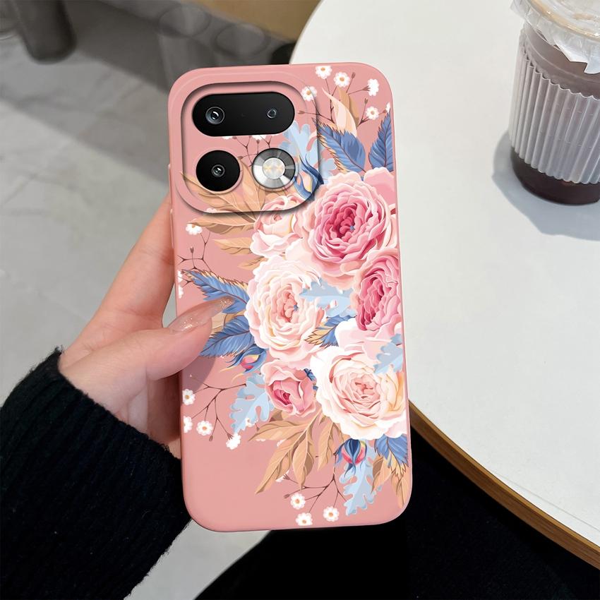 For Realme 16 15 14 Pro Plus C85 Pro P3 Lite Oppo Reno15 Pro A95 A94 A93 A92 A91 A78 A96 A83 Phone Covers Pretty Flowers Shockproof High Quality Cases