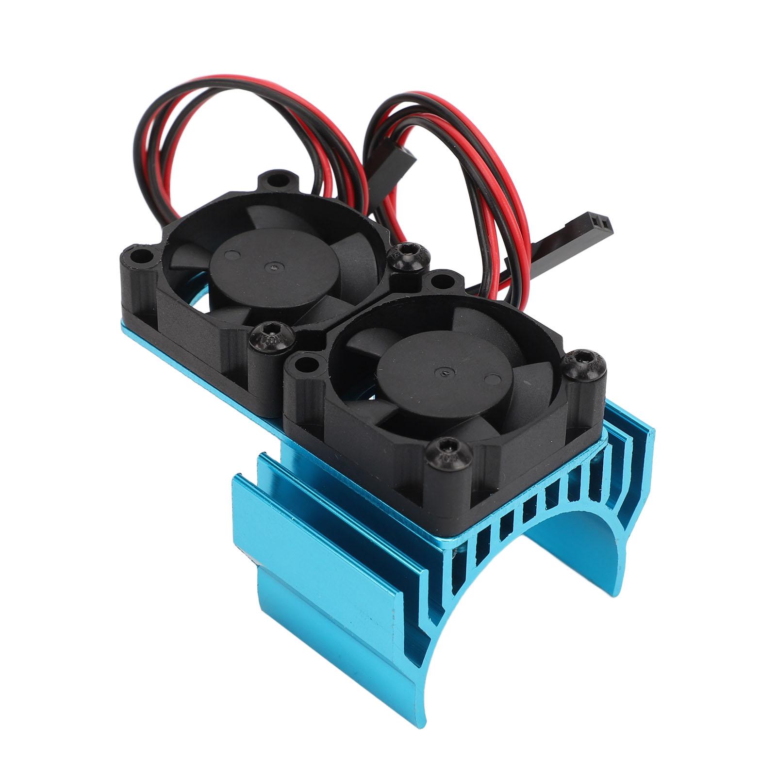 

ESC Cooling Fan and Motor Cooling Fan Dual Fan Set for Slash 4x4 VXL 110 for Rustler 4x4 Stampede