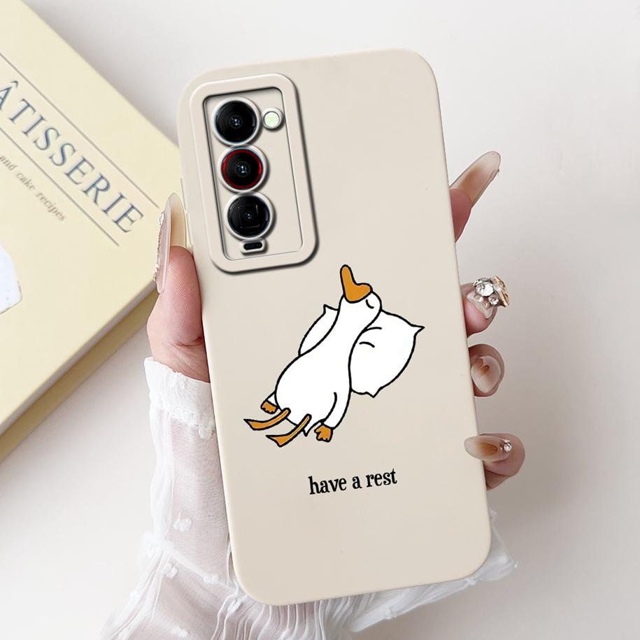 For Tecno Camon 18 Premier Case CH9 CH9n Shockproof Silicone Soft Bumper For Tecno Camon 18 P 18P 18i Camon18 Flower Phone Cover