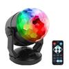 Seven-Color Rotating LED Projector Light with Suction Cup and Remote - Magic Ball Car and KTV Sound-Control Atmosphere Light