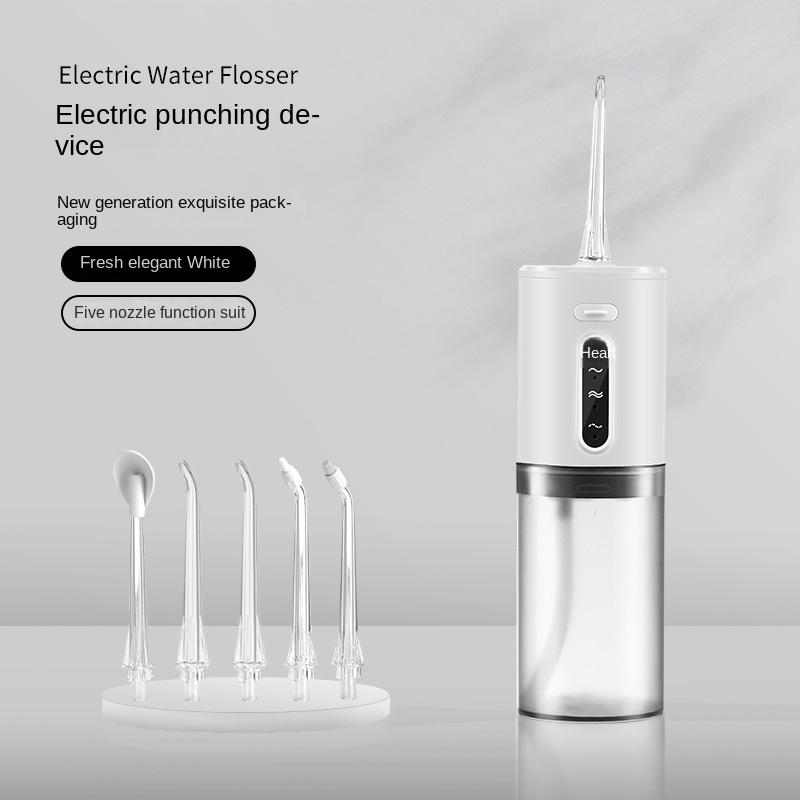 Portable Water Floss USB Rechargeable Oral Irrigator 280ML Electric Tooth Cleaning Device 3 Modes Waterproof Irrigator