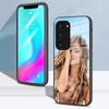 Custodia per Telefono Singer Famous S-Shakira Per Samsung S26 S25 S24 FE S23 S22 S21 Plus S20 Ultra Note20Ultra Copertura in Vetro Nero